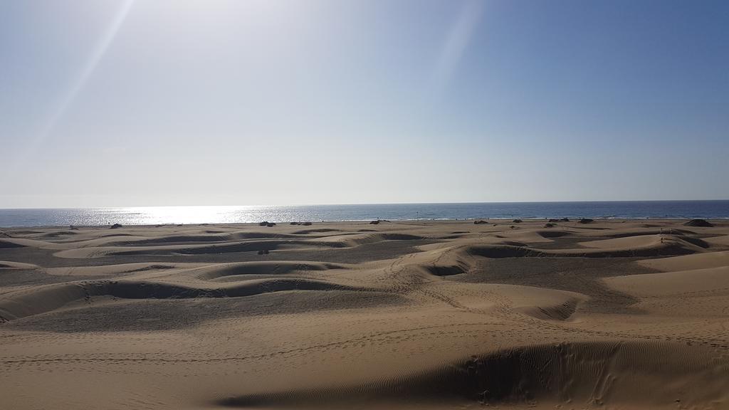 Huella Canaria Complejo Las Olas بلايا ديل إنغلز المظهر الخارجي الصورة