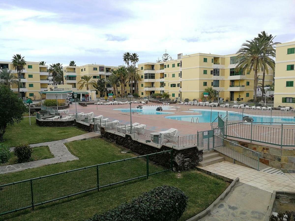 Huella Canaria Complejo Las Olas بلايا ديل إنغلز المظهر الخارجي الصورة